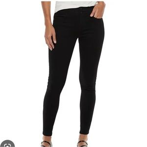 Women's Apt. 9® Tummy Control Midrise Skinny Jeans Petite size 16p